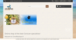 Desktop Screenshot of corseboutique.fr